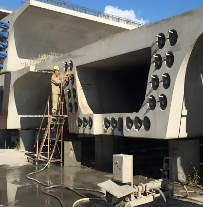 米脂压浆料施工流程及注意事项